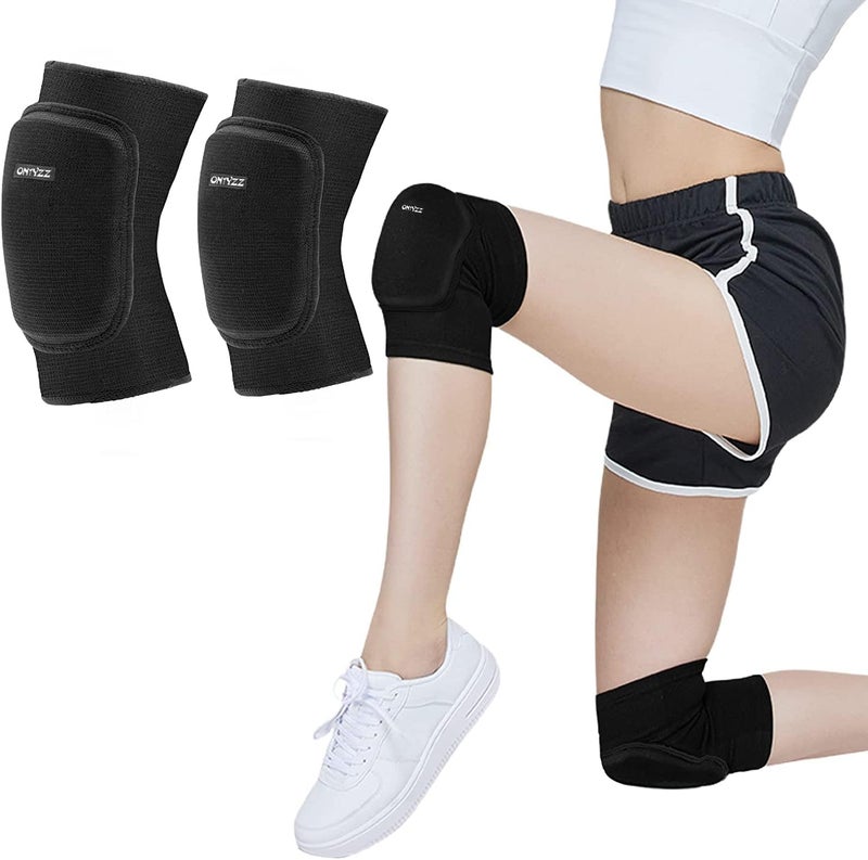 ONTYZZ Kids Knee Pads with Thicken Sponge Padding Breathable Stretchy Cotton Knee Pads Soft Knee Pads Guards Protective for Roller Skateboard Bike Scooter Outdoor Sports - Image 1